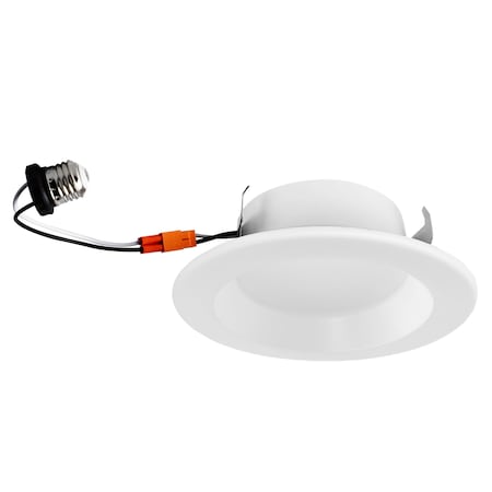 Sunlite 4" Round Canless Retrofit New Construction Remodel LED Recessed Light Kit CCT 27K/30K/35K/40K/50K 87792-SU